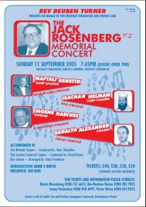 Rosenberg poster